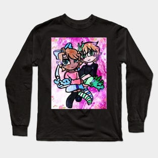 Hetalia - Pastel USUK Long Sleeve T-Shirt